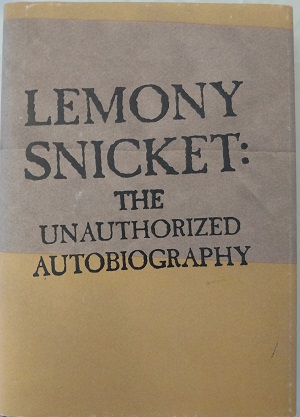 Image for LEMONY SNICKET: THE UNAUTHORIZED AUTOBIOGRAPHY PLUS TRADING CARDS