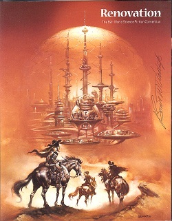 Image for WORLD SCIENCE FICTION CONVENTION RENOVATION 2011 SOUVENIR BOOK (SIGNED)