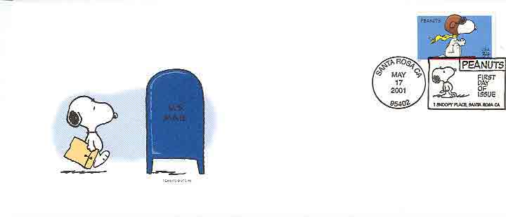 Image for COMMEMORATIVE SNOOPY STAMP - LIMITED ISSUE STAMP & LIMITED ISSUE ENVELOPE